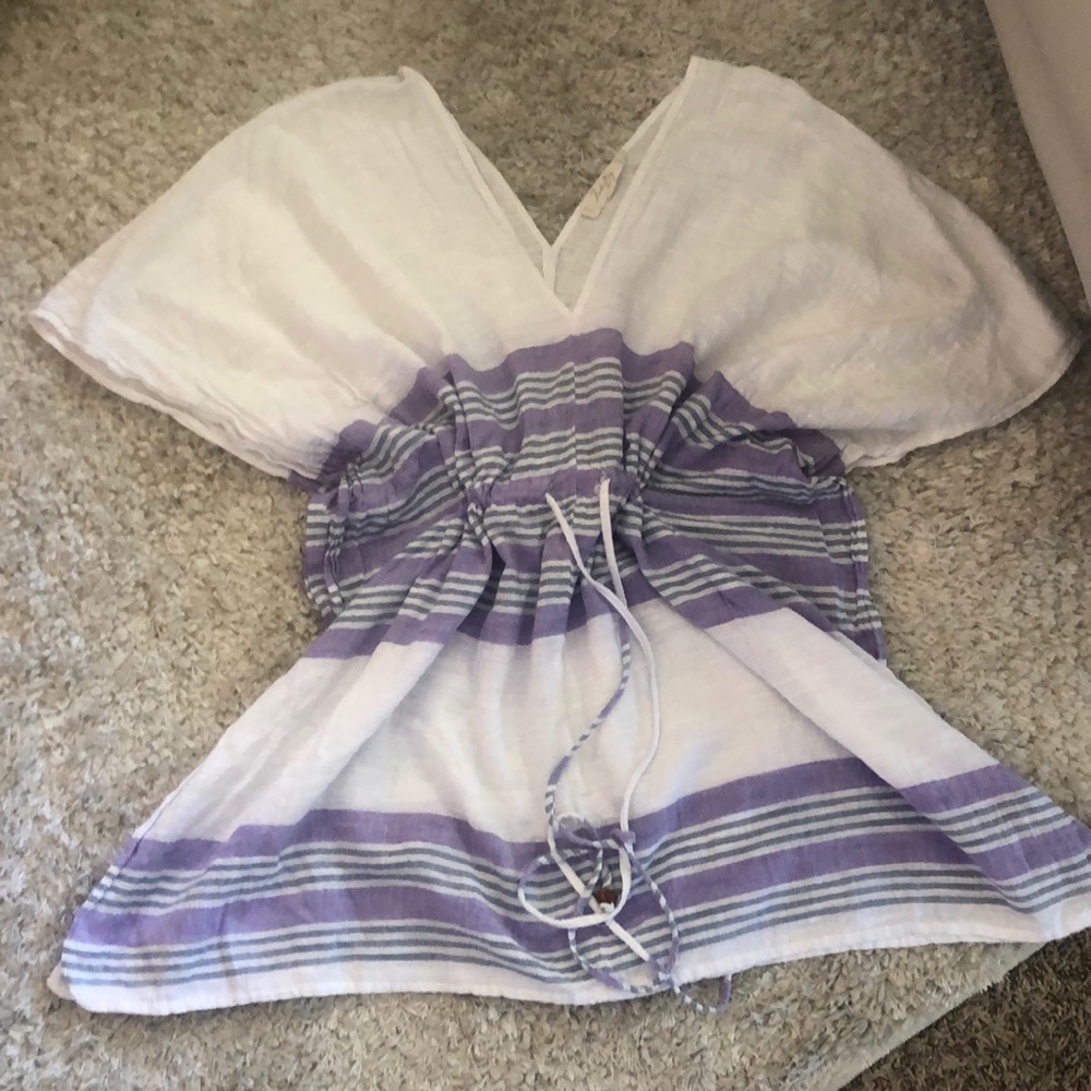 NWOT linen beach coverup from Spain